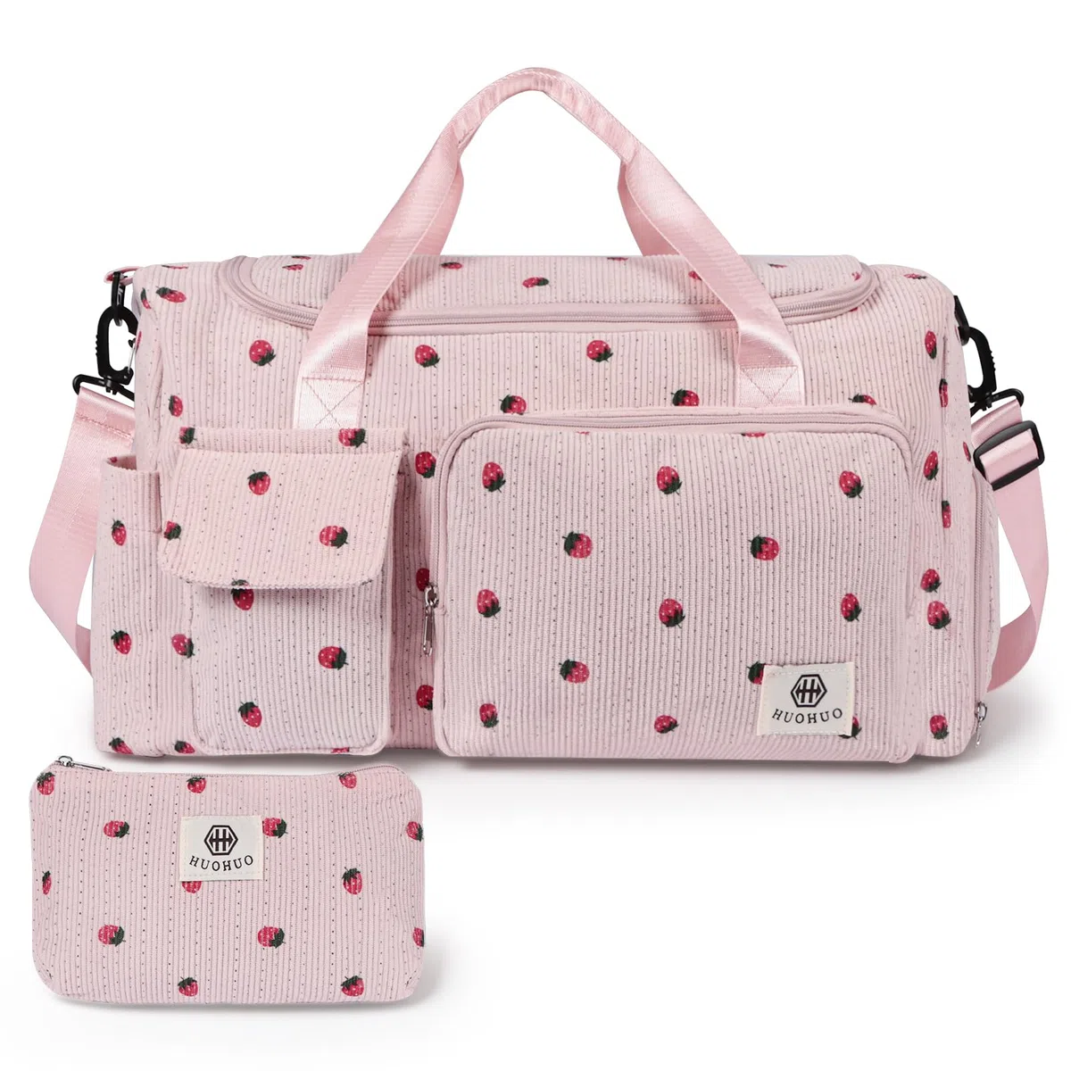 Borsa per Viaggio Multiuso, Borsa Parto Ospedale Grande Mamma, Grande, Stampa Carina e Portatile per Parto in Ospedale, Weekend Sportiva Palestra