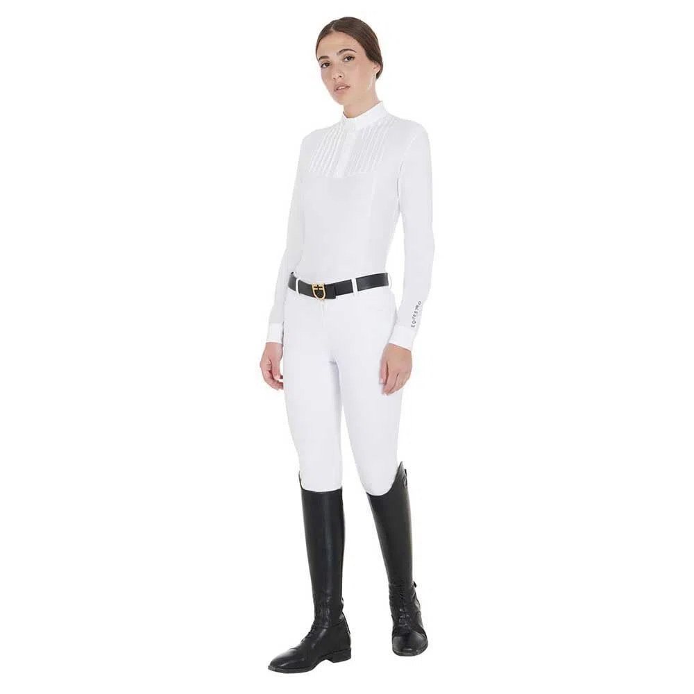 Polo da Concorso Donna Manica Lunga