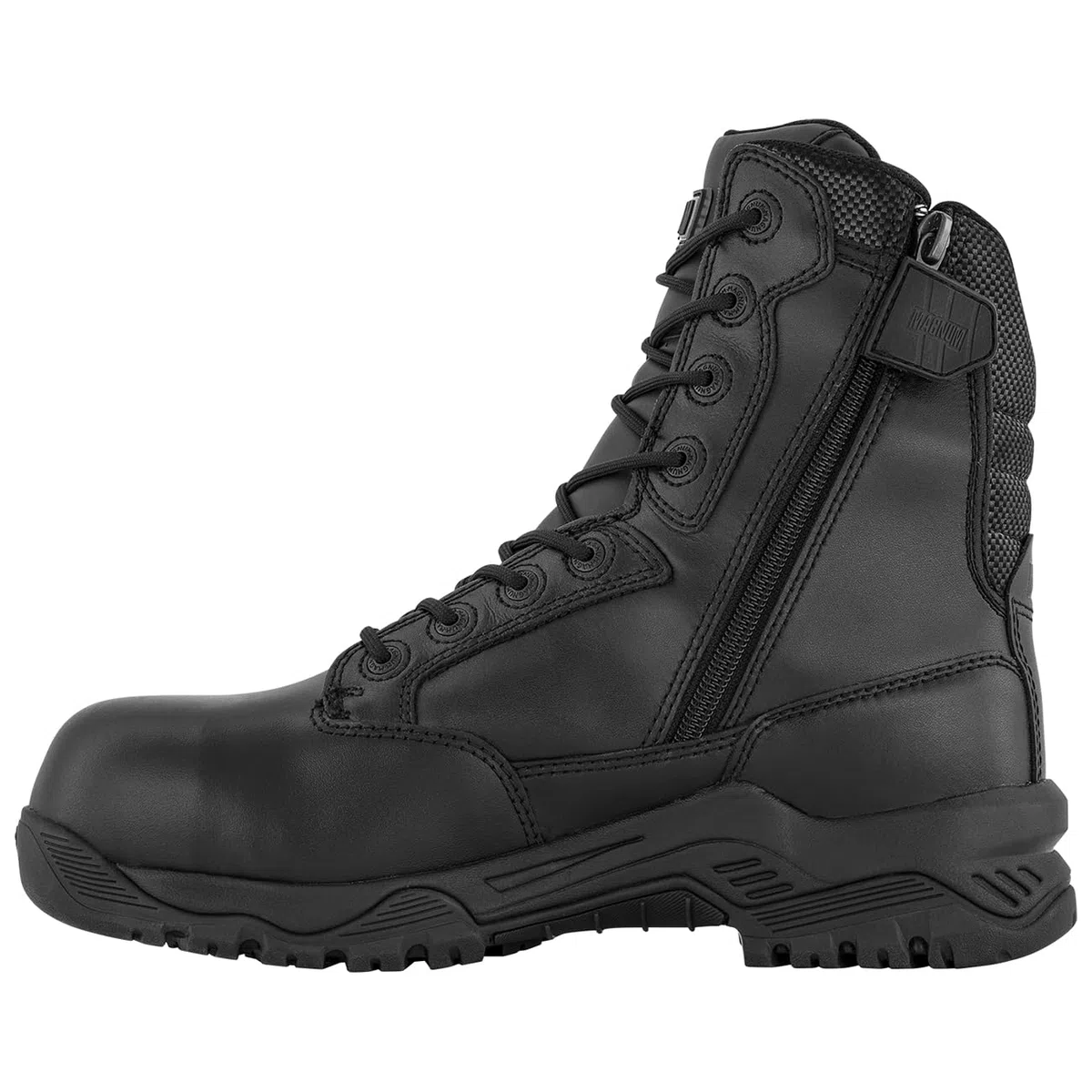 Magnum Strike Force 8.0 S3 Black Side-Zip Waterproof Combat Safety Boot