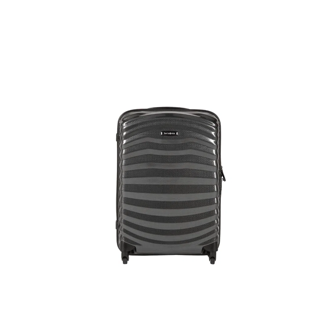 Samsonite Lite-Shock Spinner S Bagaglio a Mano, 55 cm, 36 L, Nero (Black)