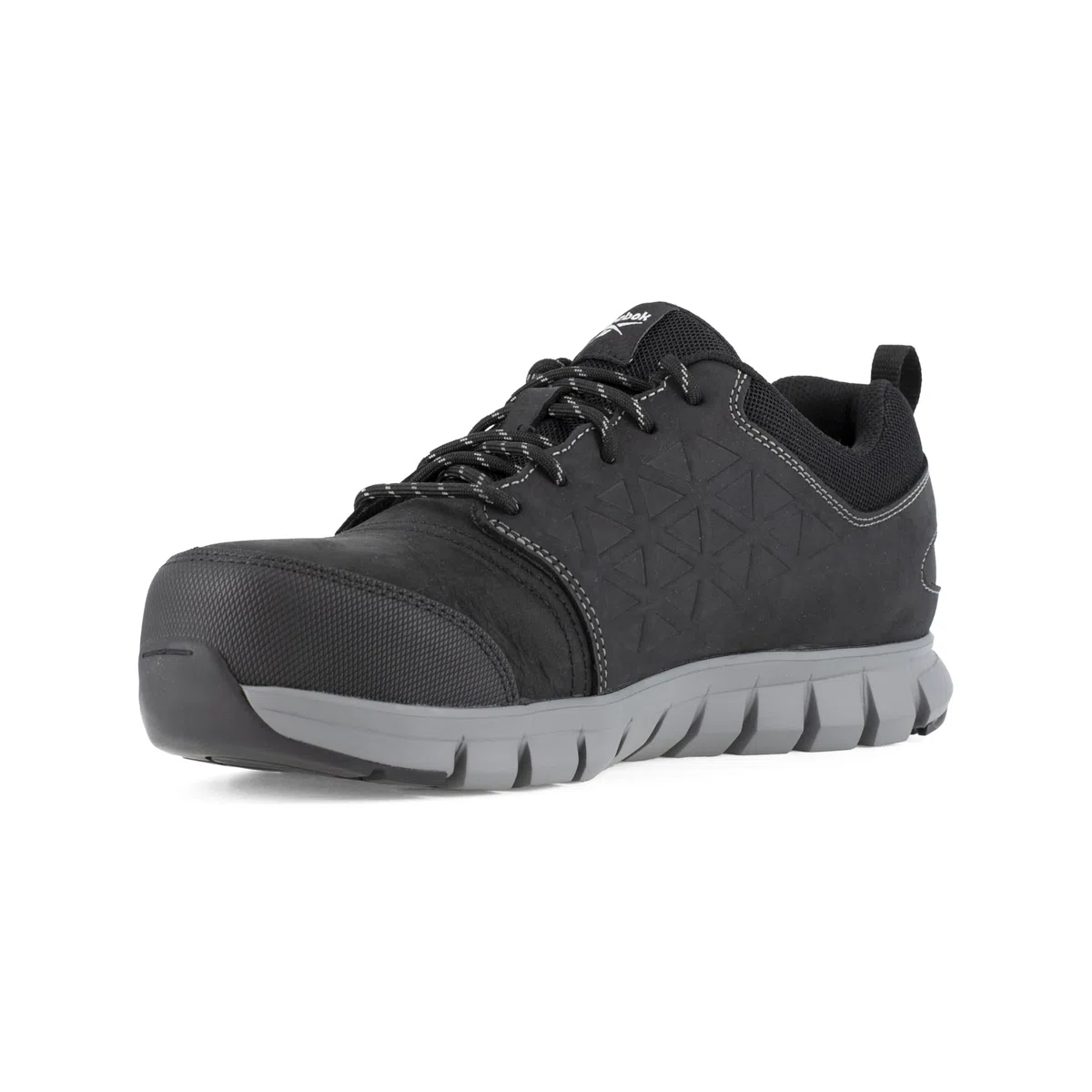 Reebok Scarpa antinfortunistica da uomo Excel Light, a vita alta, antistatica, punta in alluminio