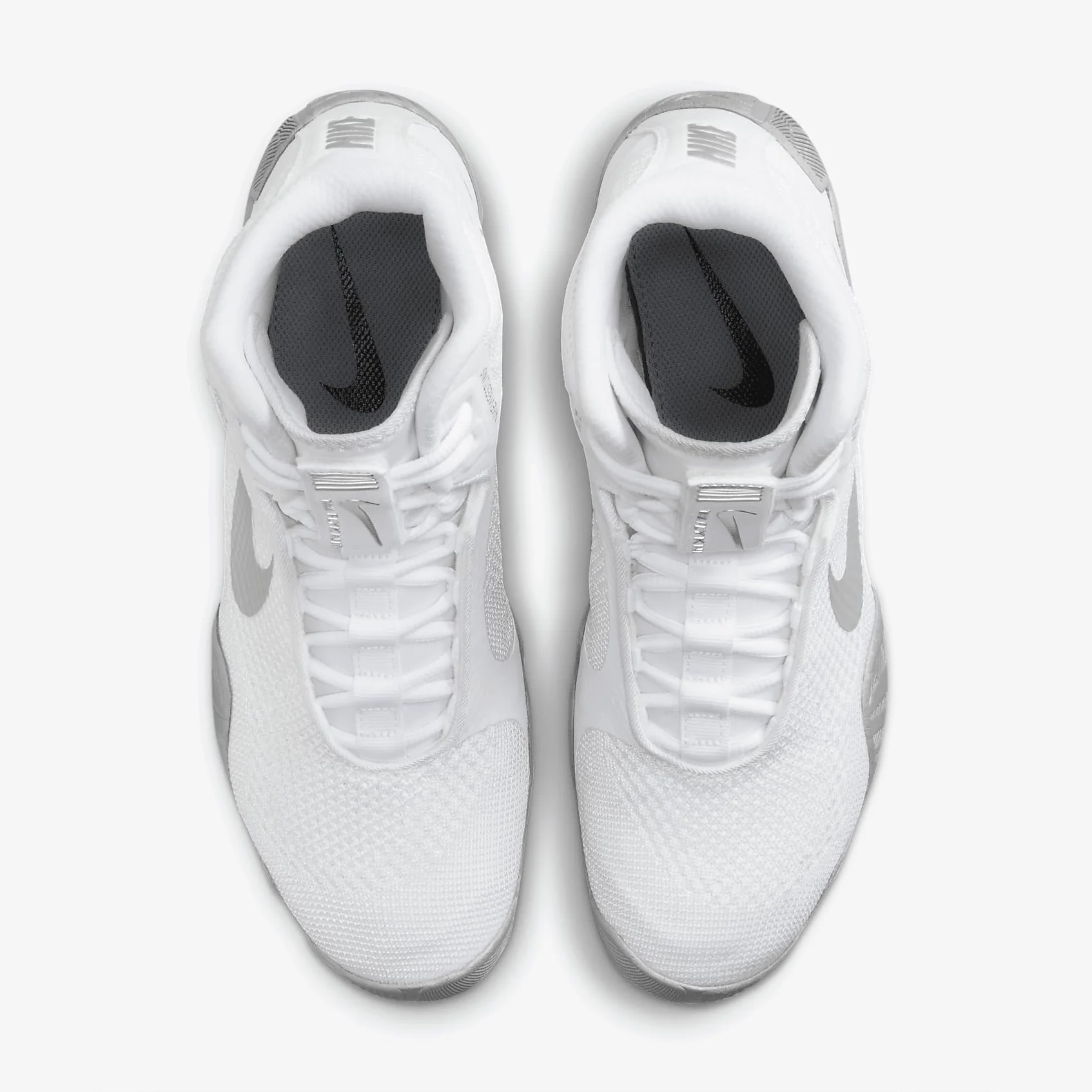 Nike Tawa CI2952-100, scarpe da wrestling da uomo, bianco/argento metallizzato, colore: bianco