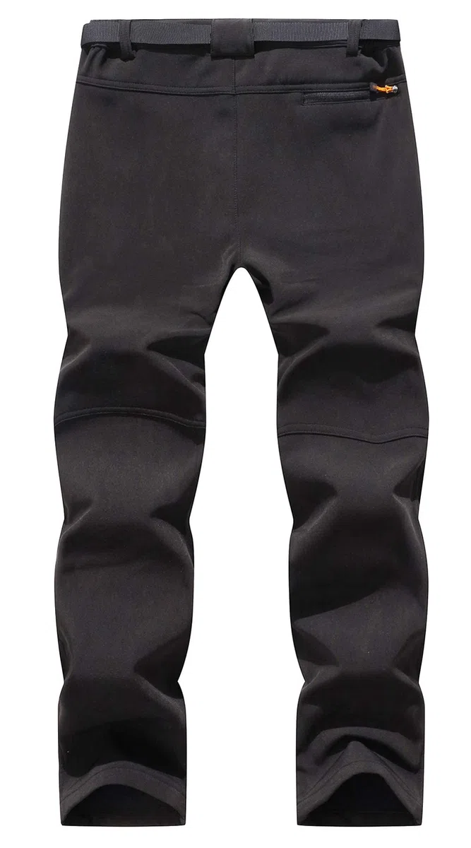 BenBoy Pantaloni Trekking Uomo Invernali Impermeabile Pantaloni da Sci Neve Arrampicata Escursionismo Caldo Pantaloni Softshell Outdoor