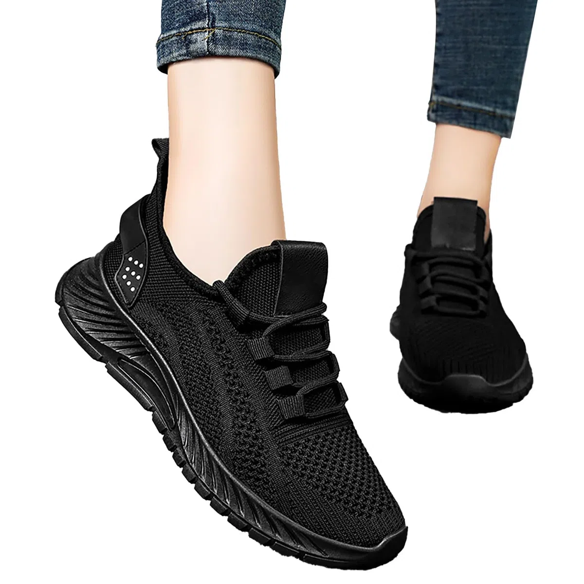 Scarpe Ortopediche Donna, Scarpe Lavoro in Piedi, Plantare Comfort, Memory Foam, pianta Larga, Antiscivolo, Traspiranti, comodità Massima