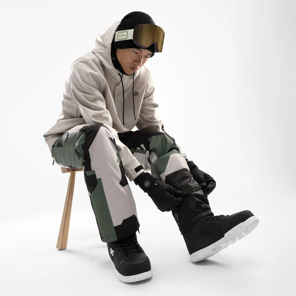 SIROKO - Pantaloni da Snowboard P1 Wasatch