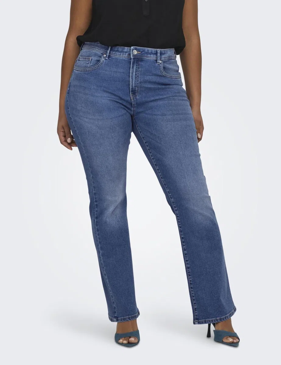 Only Carmakoma - Carsally Reg Flared DNM Bj114-3 Noos, Pantaloni Donna