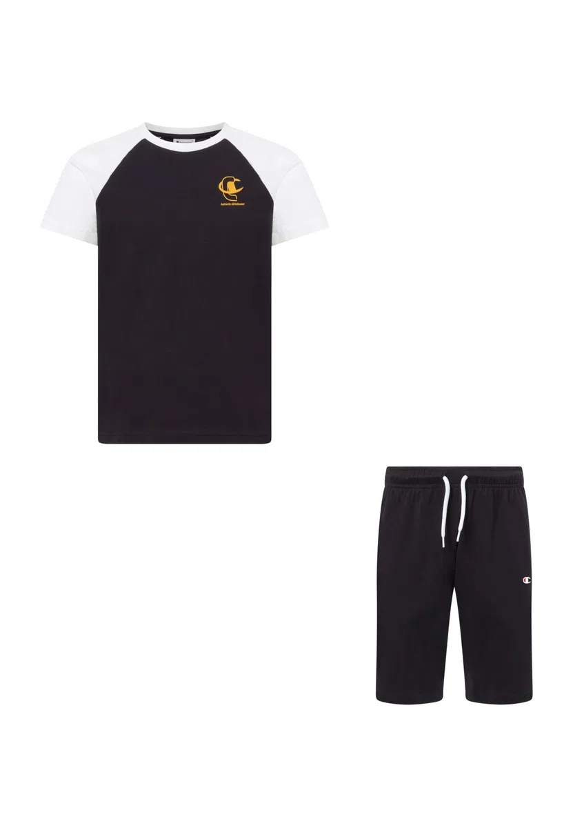 Champion Boy-Graphic Set with Logo Bambini e Ragazzi