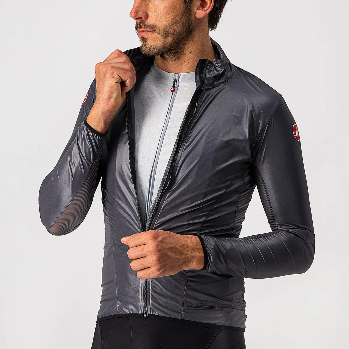 castelli Aria Shell Jacket Giacca Sportiva Uomo