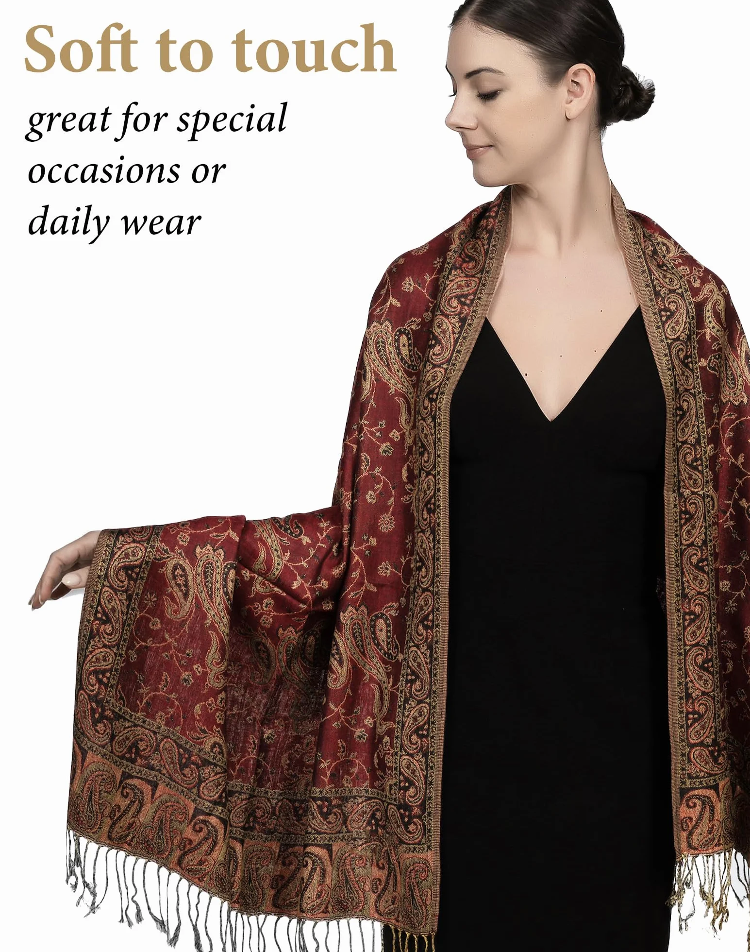 Achillea Rs-003 Scialle Donna