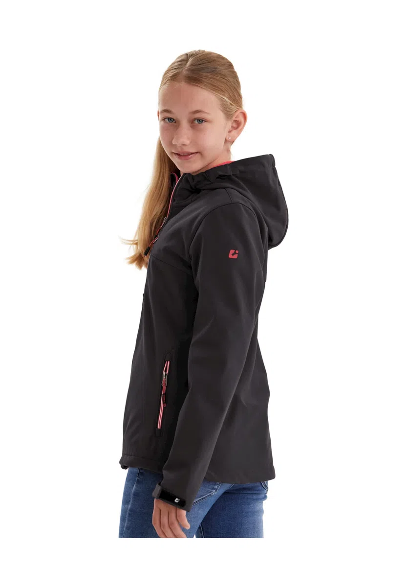 Killtec Girls Softshell Jacke Giacca softshell/giacca da esterno con cappuccio Bambine e ragazze
