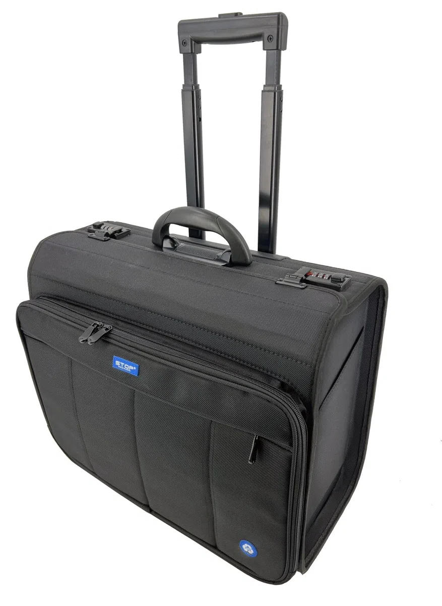 J?scha Lightpak Pilotenkoffer Stop Aus Recyceltem Pet Schwarz 5318202 - J?scha 46216 (46216)