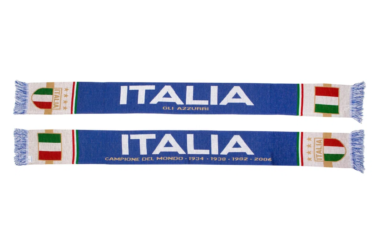 Euroscarves Sciarpa in maglia della nazionale italiana di calcio Italia