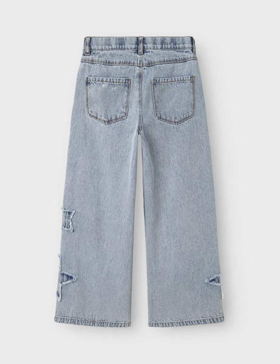 NAME IT - Nkfbella Skater Destroy Jeans 5288-im N, Nkfbella Skater Destroy Jeans 5288-Im N Bambine e Ragazze