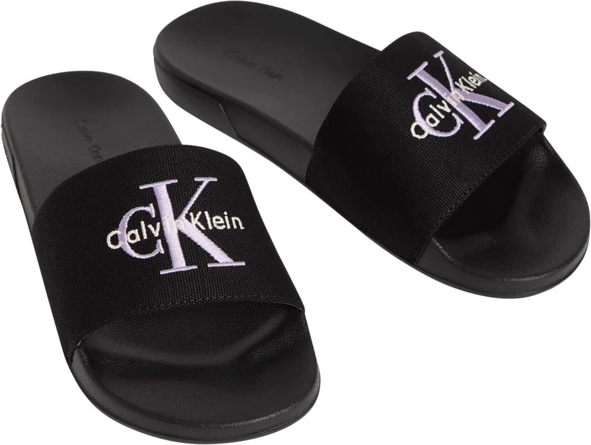 Calvin Klein Ess Slide CV Hw0hw02958, Diapositive Donna