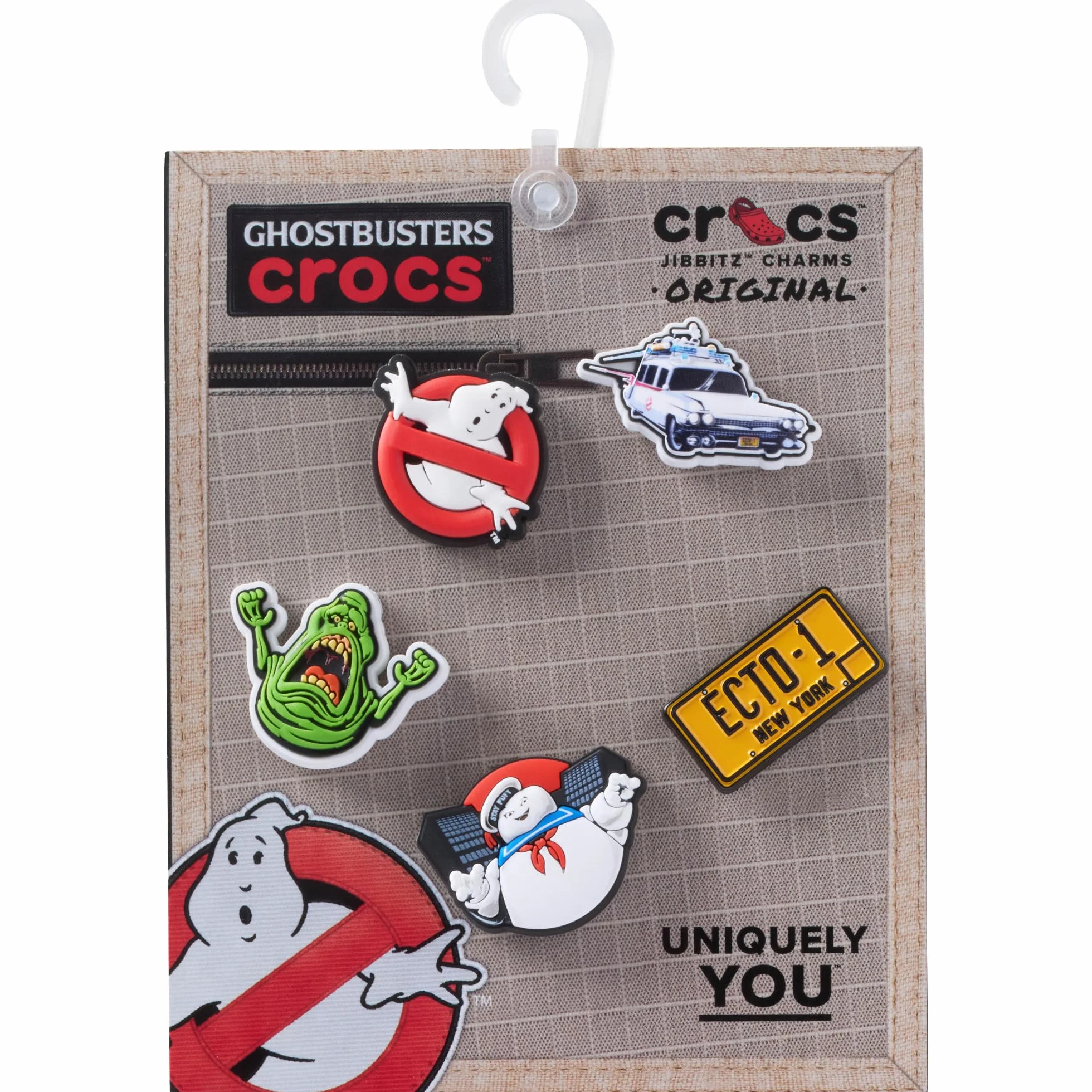 Crocs Unisex Ghostbusters 5 Pack - Ciondolo per scarpe, multicolore