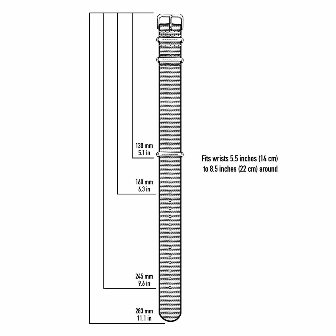 Archer Watch Straps - Cinturini NATO in Nylon Classici