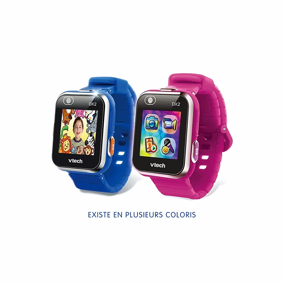 VTECH - Kidizoom Smartwatch Connect DX2 Rose - Montre Photos et Videos