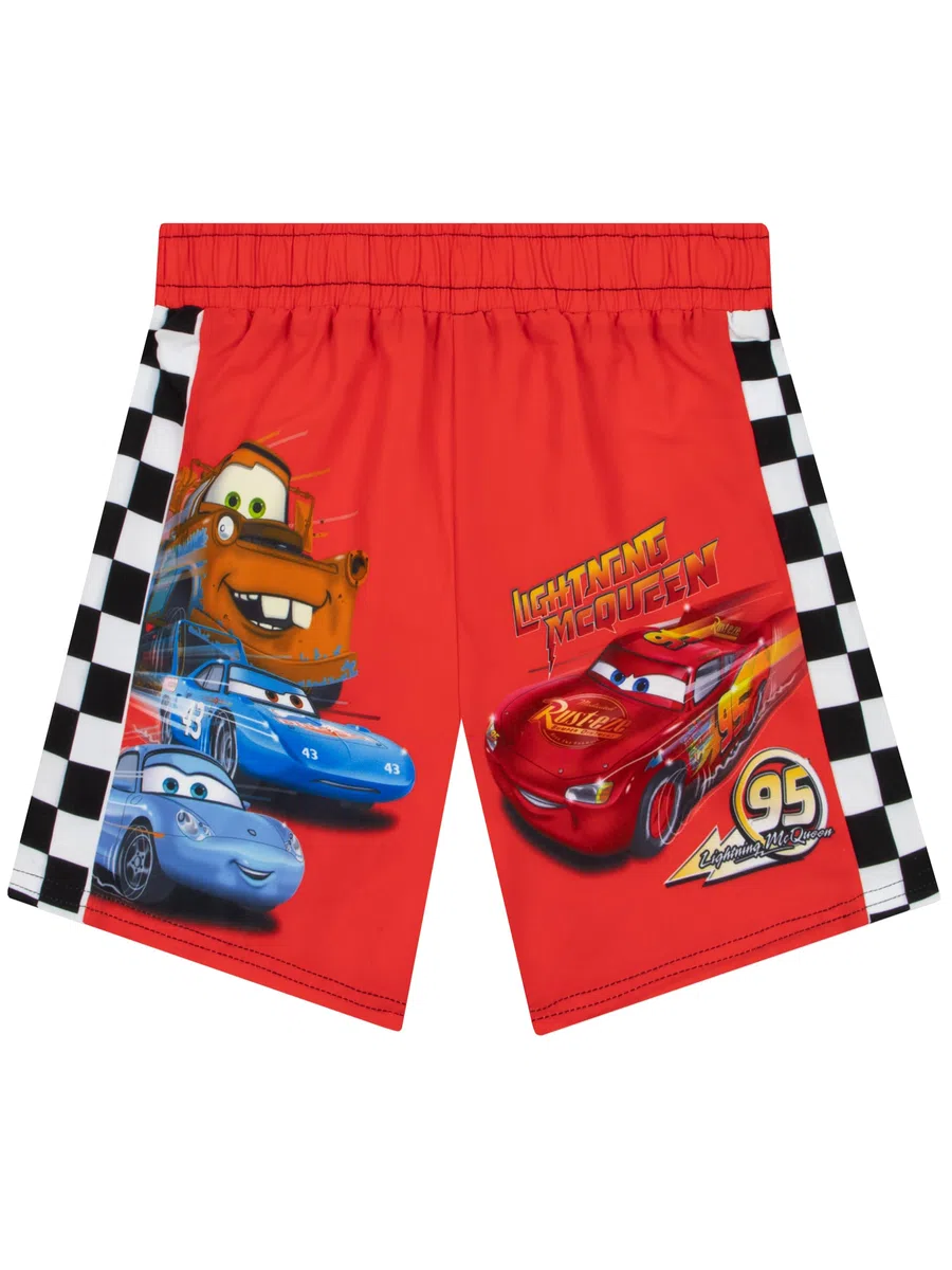 Disney Costume Piscina Bambino, Boxer Mare Bambino Saetta McQueen, Costume da Bagno Ragazzo Cars