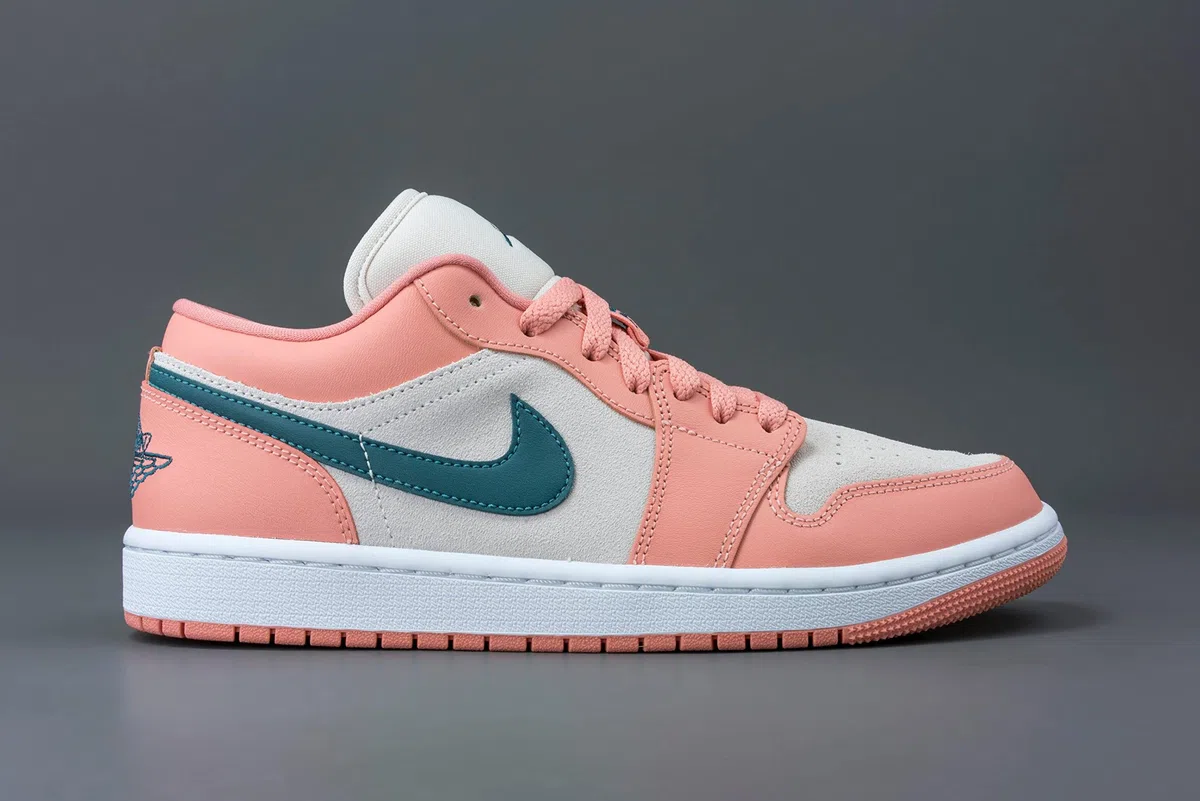 Air Jordan 1 Low Scarpe Donna (DC0774-161, Bianco/Sail/Bordeaux)