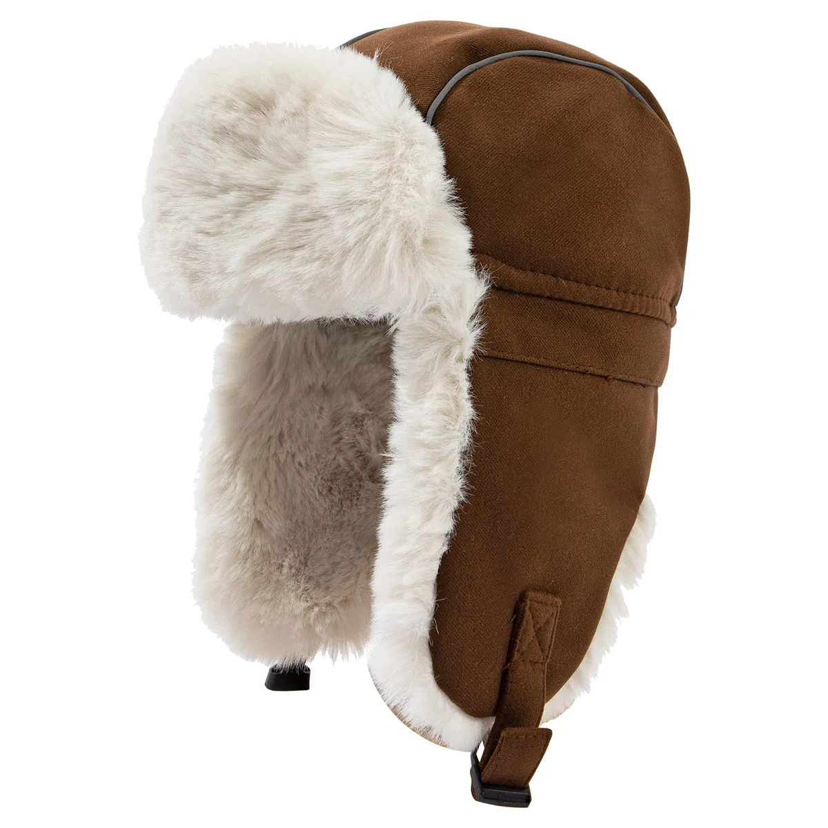 CLAPE Cappello da Aviatore Uomo Donna Colbacco Regolabile Berretto Invernale Antivento con Paraorecchie Cappello Trapper in Pelliccia Sintetica Cappello Russo