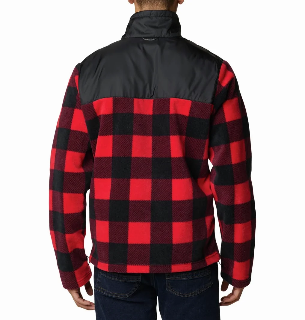 Columbia Men's Bugaboo Fleece Interchange Jacket, 3 In 1 Interchange Winter Coat, Ancient Fossil, Size L
