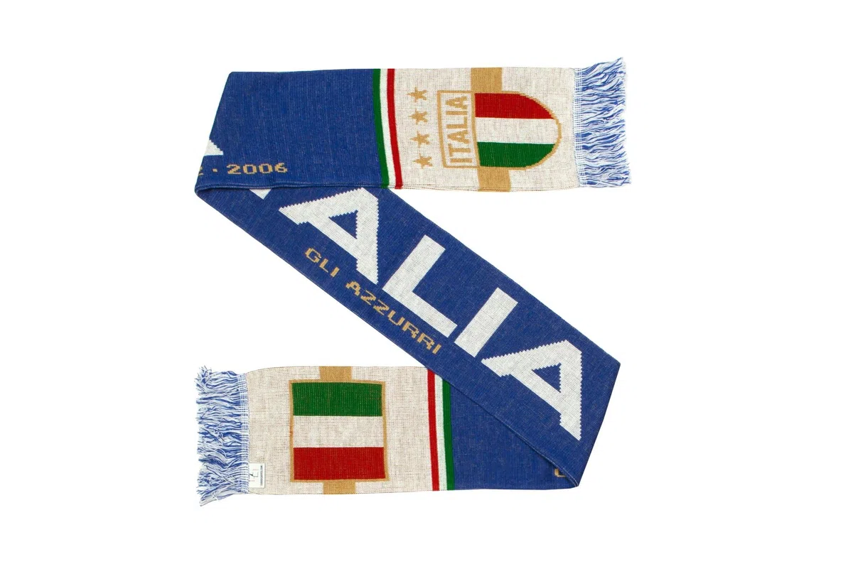 Euroscarves Sciarpa in maglia della nazionale italiana di calcio Italia