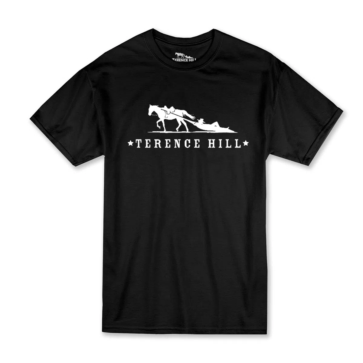 Terence Hill T-Shirt Logo Ufficiale (Nero)