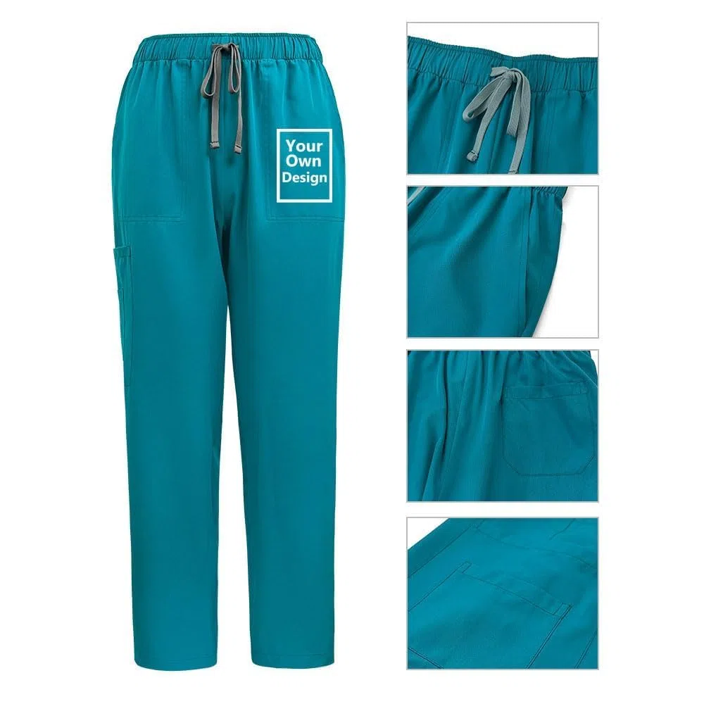 Set di scrub da donna, Uniforme Sanitaria Donna, set personalizzato per infermieri, chirurgici, ospedali, uniformi mediche, estetiste