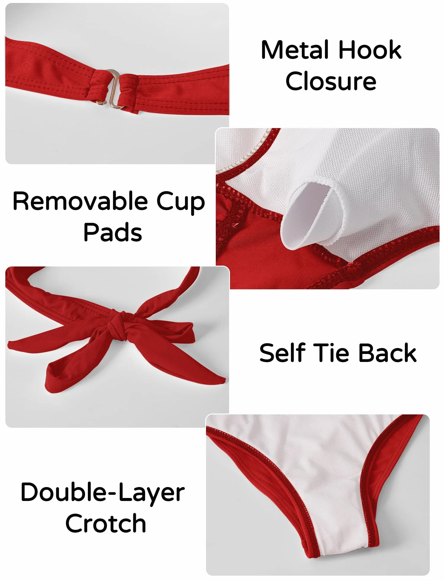 FEOYA Costume da Bagno Premaman Un Pezzo Pregancy Anteriore Croce Bikini Mare Spiaggia con Spalline Adjuatable per la Gravidanza S-XXL