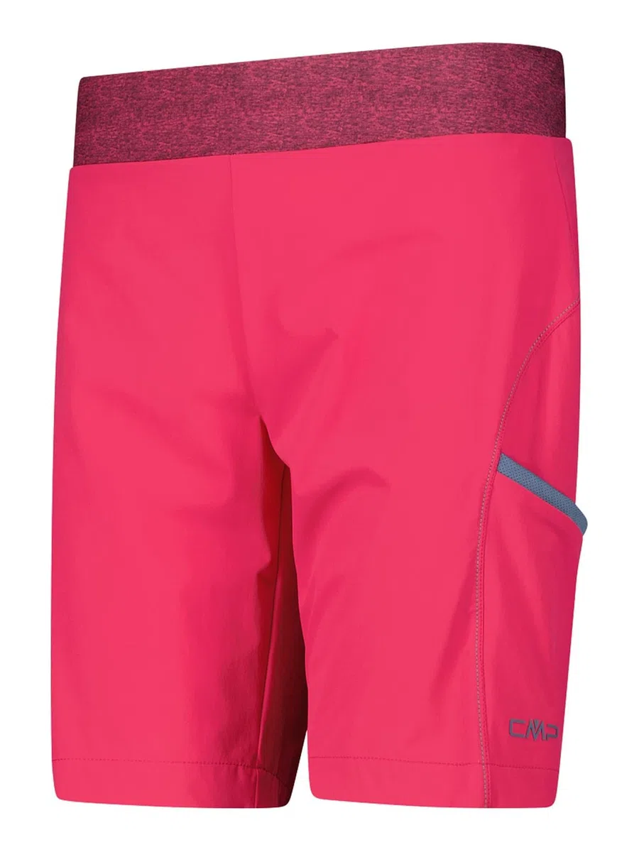 CMP Bermuda da trekking da donna con funzione Dry-Function, leggero, elastico e ad asciugatura rapida, con funzione Dry-Function. Vita comoda e tasche laterali, ideale per esterni.