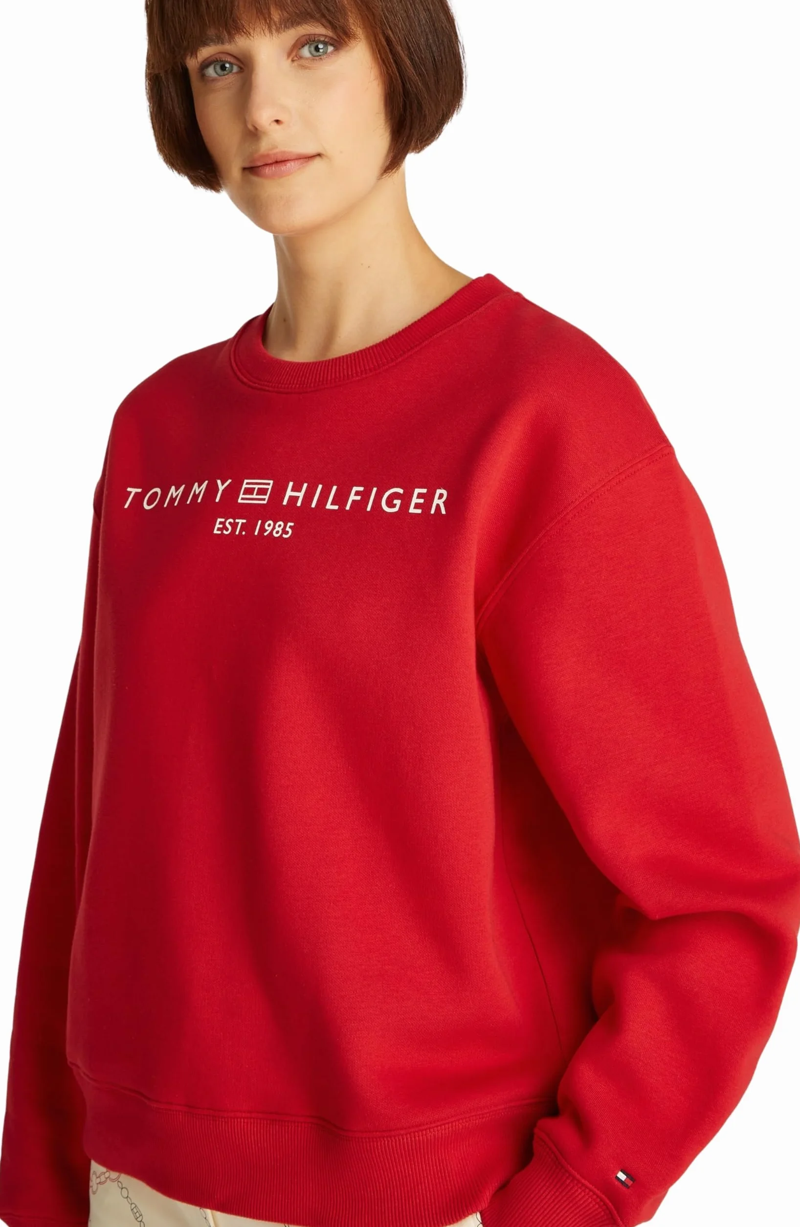Tommy Hilfiger Felpa Donna Art WW0WW39791