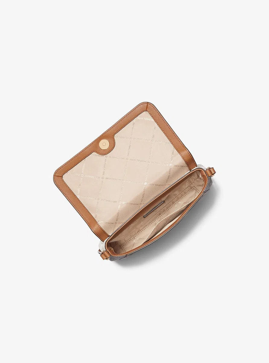 Michael Kors - Borsa a tracolla da donna (23 x 15 x 5 cm), vaniglia