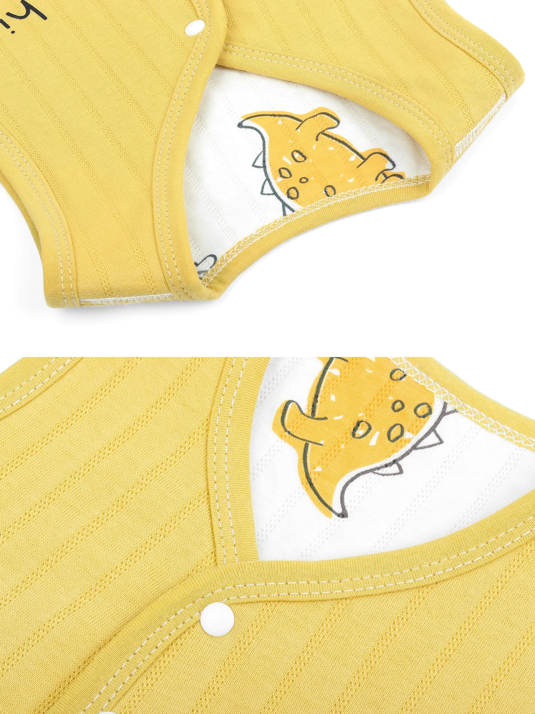 Bebè Doppio Lato Gilet Senza Maniche Bambini Giacca Cotone Ragazzi Ragazze Sottili Top Primavera Autunno Bottoni a Pressione Cardigan con Motivo