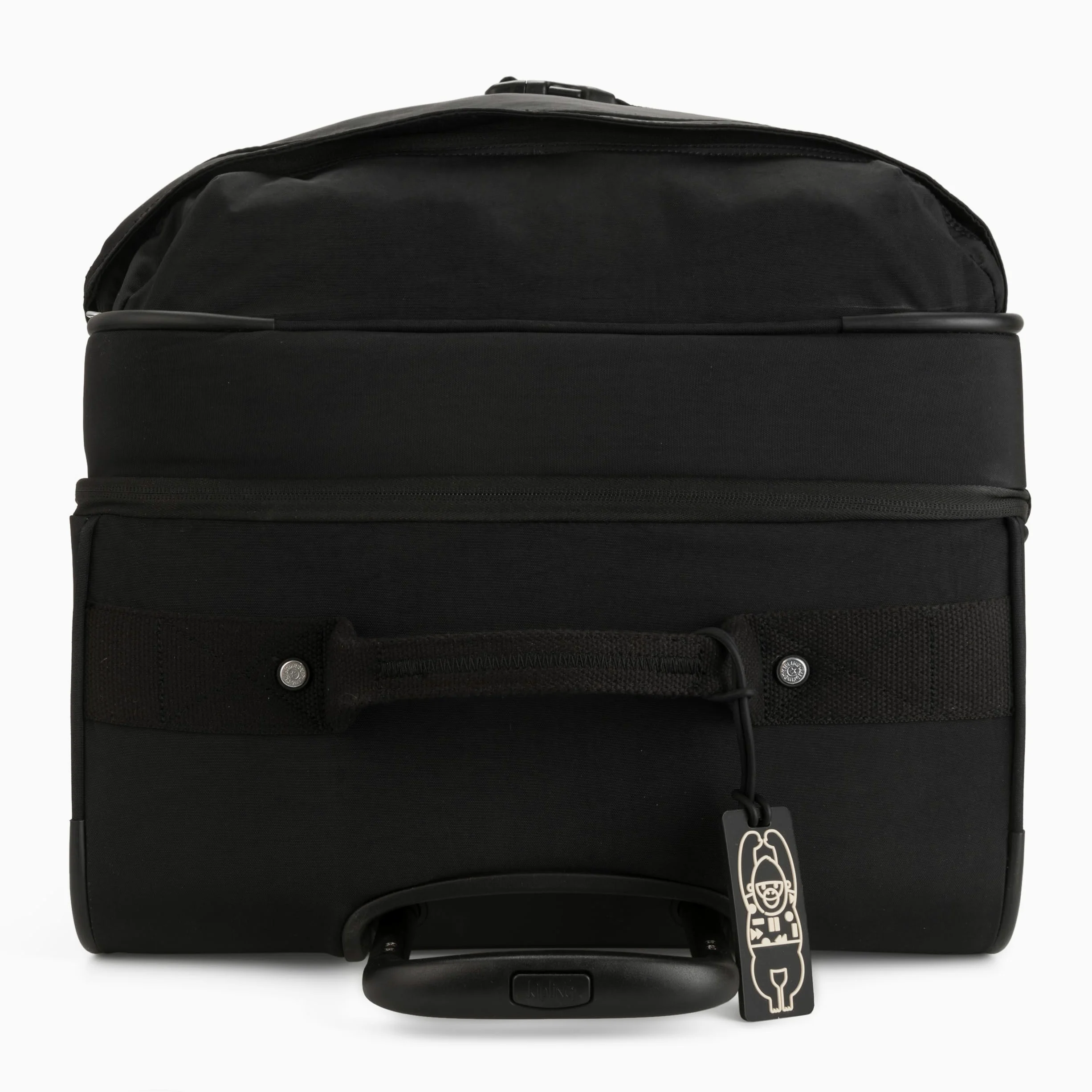 Kipling Spontaneous L, Valigia Donna, Black Noir, Taglia Unica