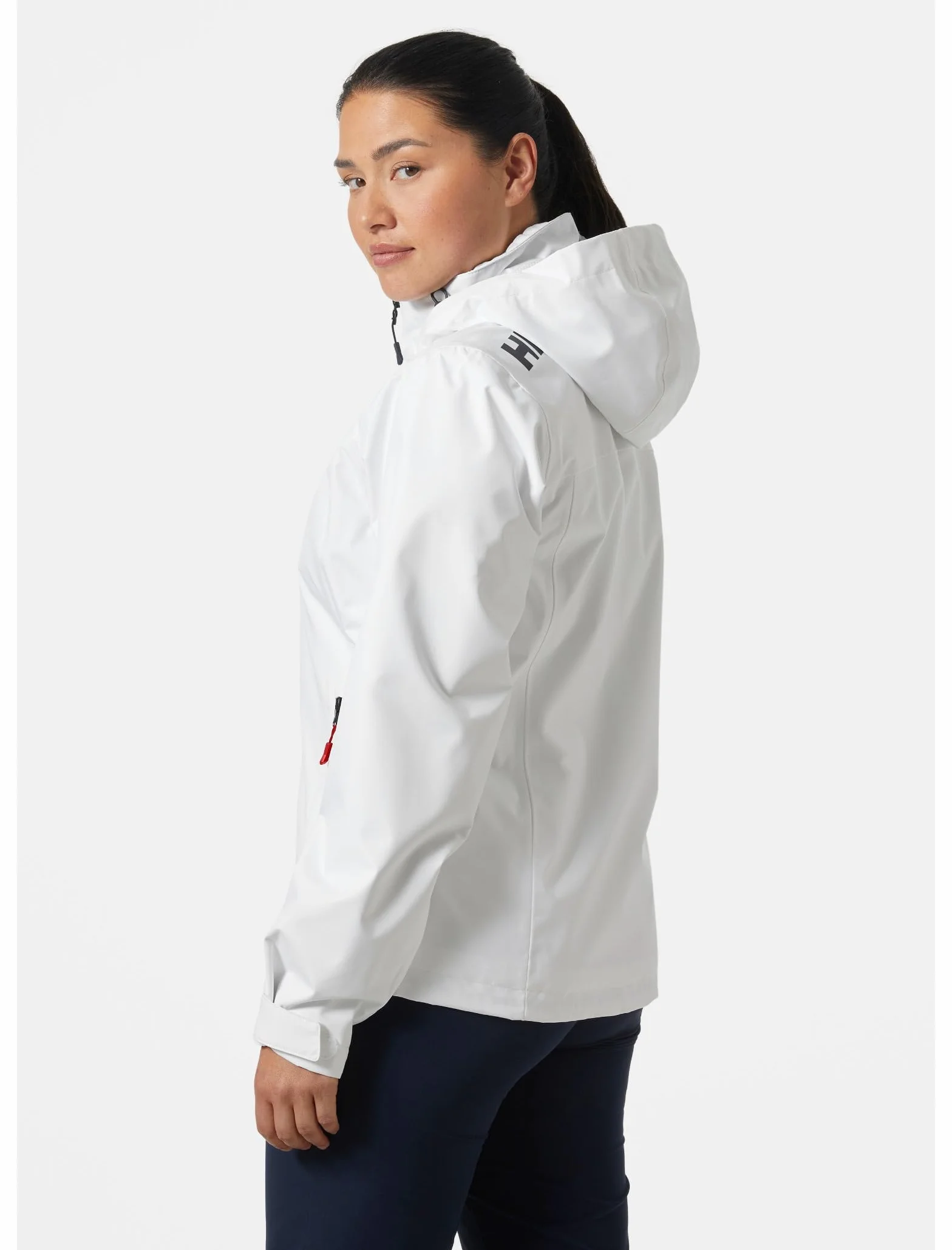 Helly Hansen Giacca Donna Crew con Cappuccio – Giacca da vela impermeabile e antivento