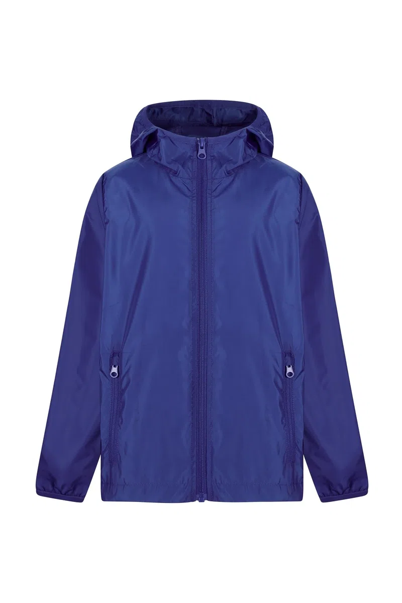 Mukua Antivento Unisex Bambini, Blu reale, 12-14
