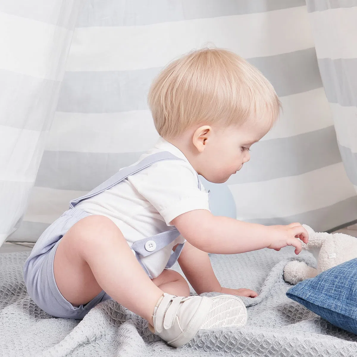Gajaous Completi da Gentiluomo per Neonato, Pagliaccetto con Papillon a Manica Corta per Bambini + Pantaloncini con Bretelle