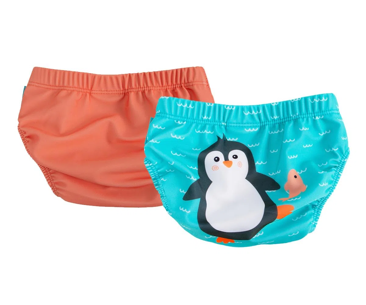 Costumino Contenitivo - Parker il Pinguino - Pacco da 2-2T/3T