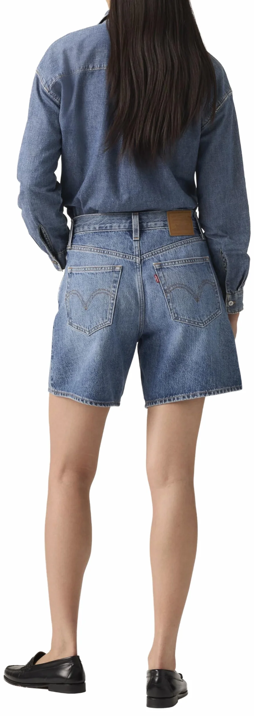 Levi's Donna High Rise Baggy Pantaloncini