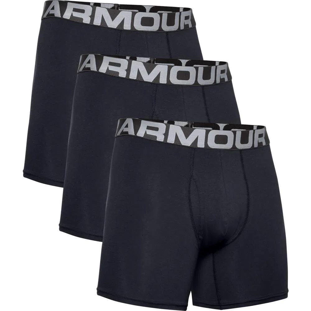 Under Armour Charged Cotton 6in 3 Pack boxer Uomo