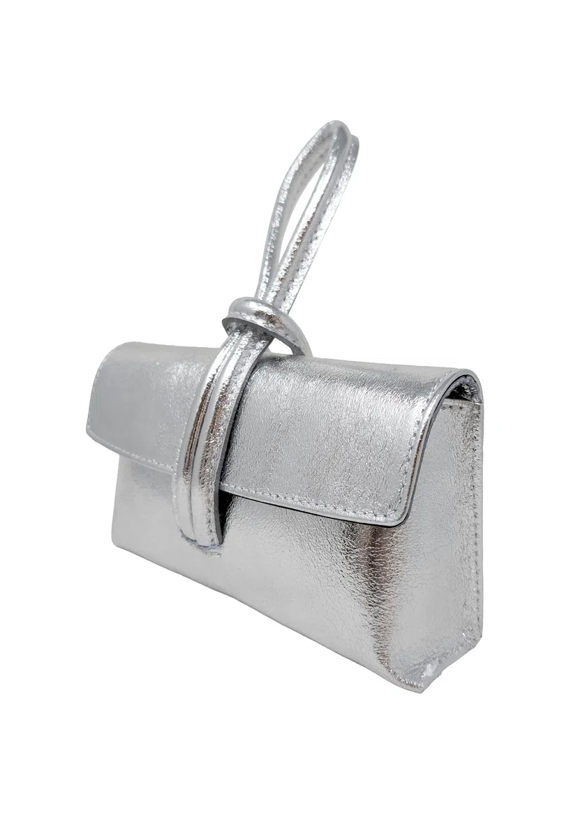 Chicca Borse Borsetta Pochette da Donna in Pelle Dollaro
