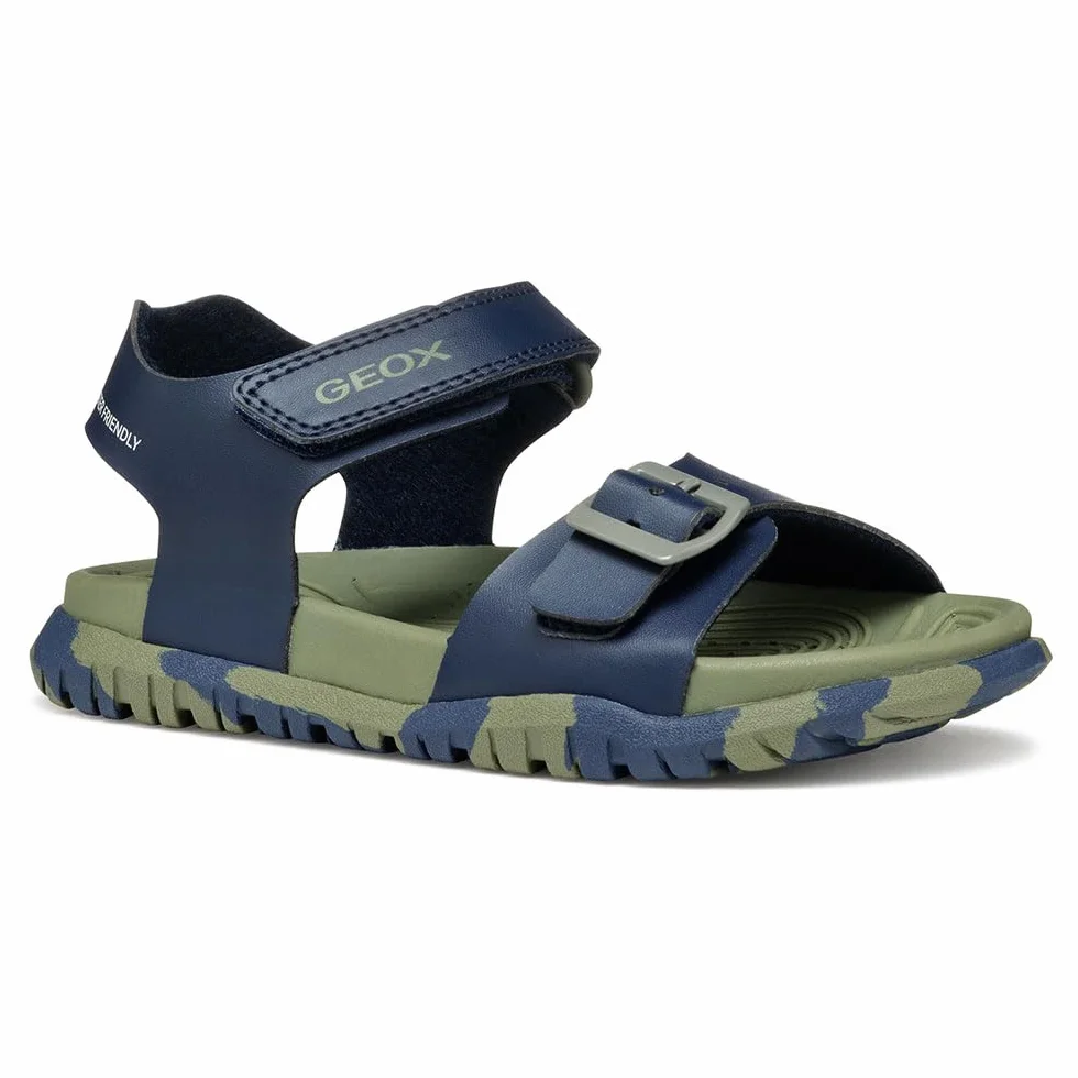 Geox J Sandal Fusbetto Bo SandaloBambini e ragazzi