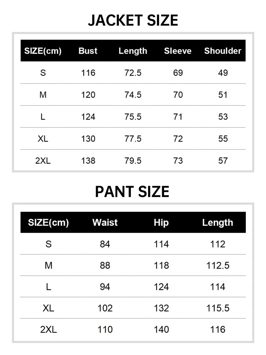 HOTIAN Set giacca e pantaloni da sci da uomo, traspirante, impermeabile, antivento, con cappuccio rimovibile, set da snowboard