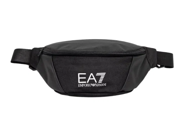 Borsa marsupio uomo EA7 Emporio Armani black/white logo UB26EA03 7X000073 AF19722