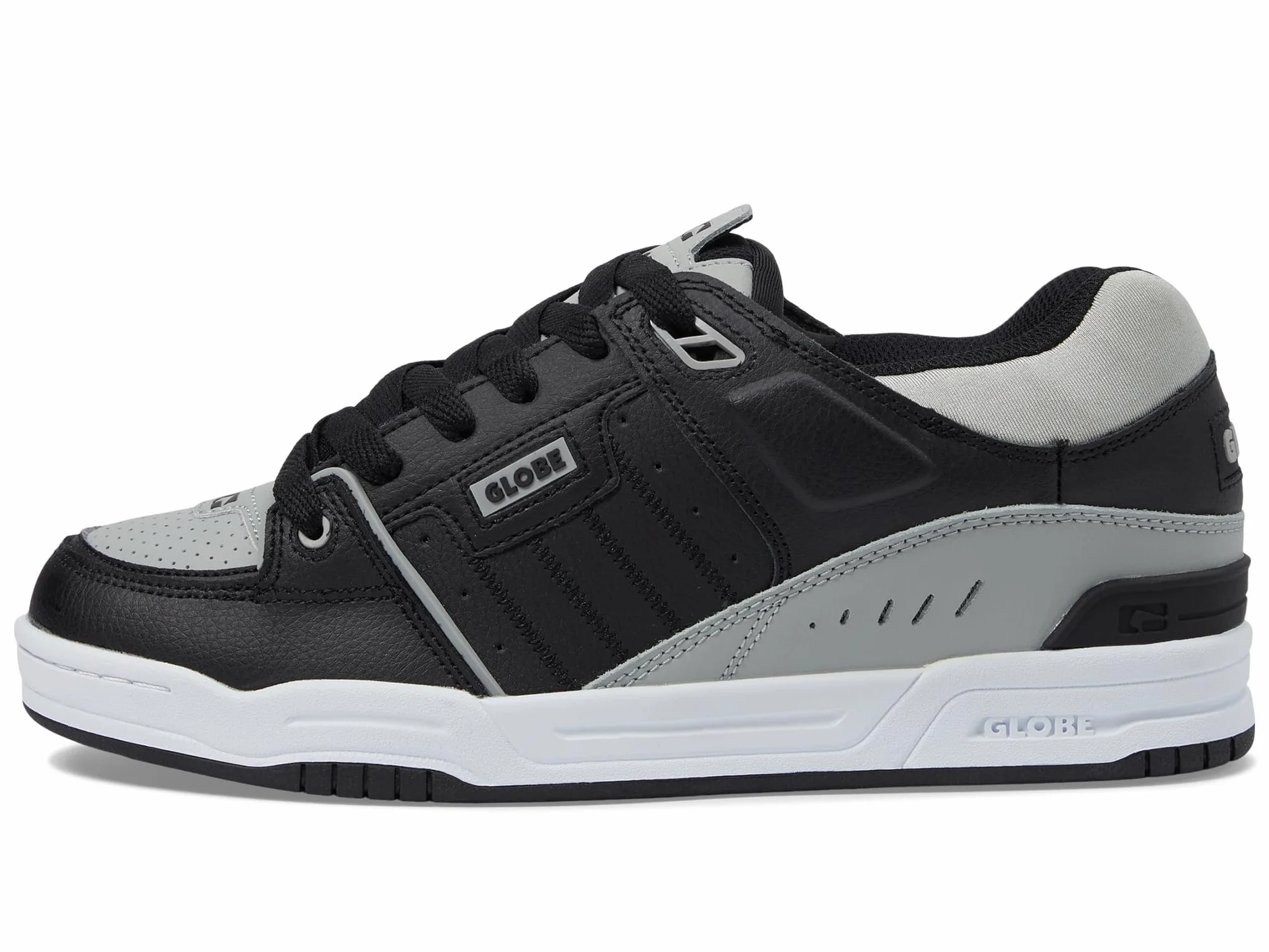 Scarpe Professionali da Skate Fusion - Black/Steel/White