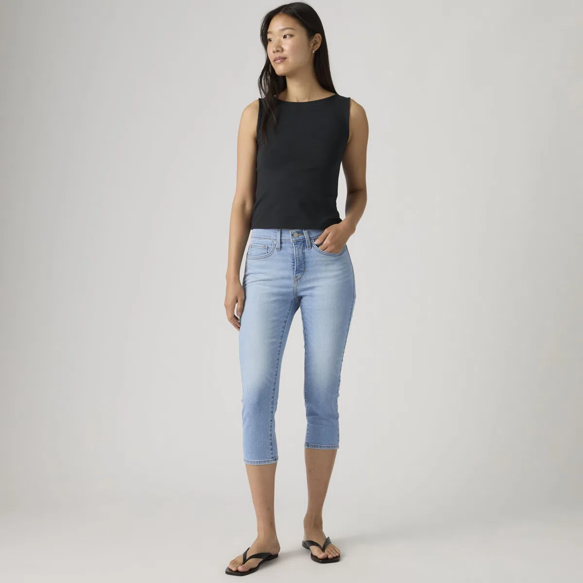 Levi's 311 Shaping Skinny Capri Jeans Donna