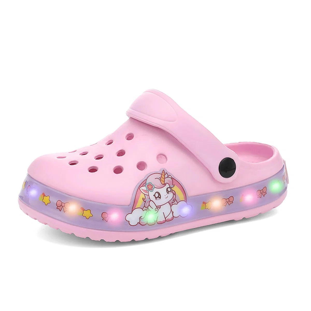 Bambini LED Zoccoli Carino Pantofole estive Leggere Sandali da Spiaggia Ragazzi Ragazze con Dinosauro Zoccoli da Giardinaggio Pantofole di Gomma