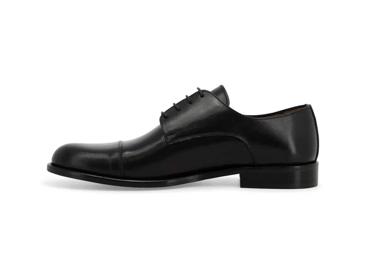 Melluso Uomo Francesina Elegante in Pelle Nero P/E