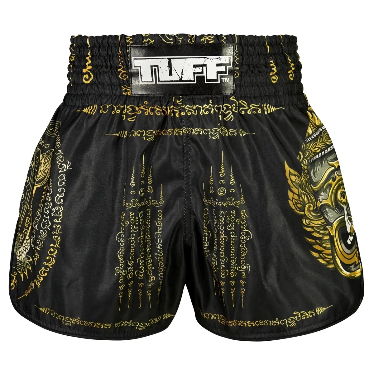 Tuff Sport Pantaloncini da Muay Thai, stile retrò, taglio slim classico, MMA, kickboxing, set da allenamento