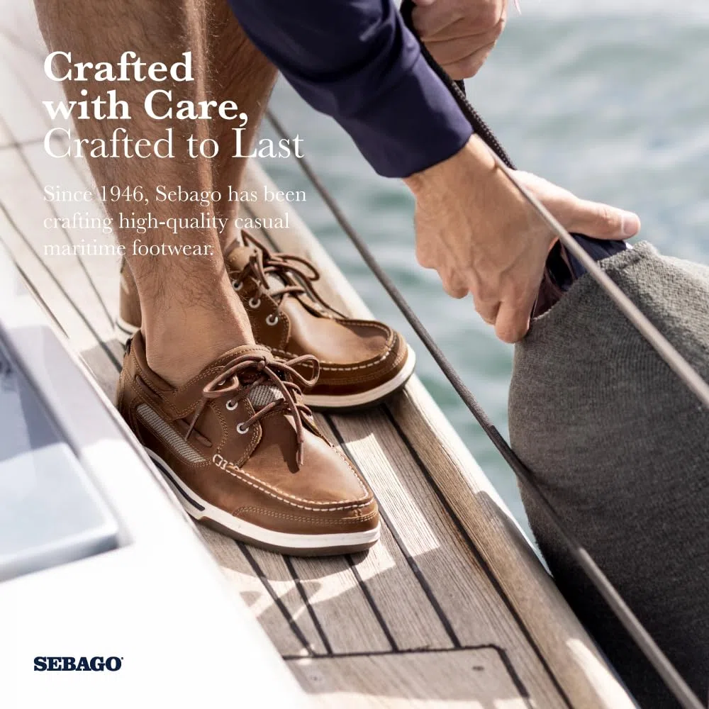 Sebago Triton Three Eye FGL, Scarpe da Barca Uomo